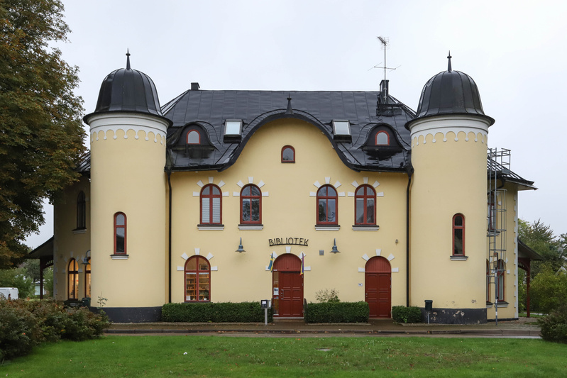 Harlösa järnvägsstation Eslöv kommun