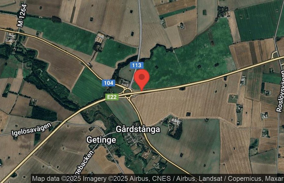 Händelseplats, Google Maps