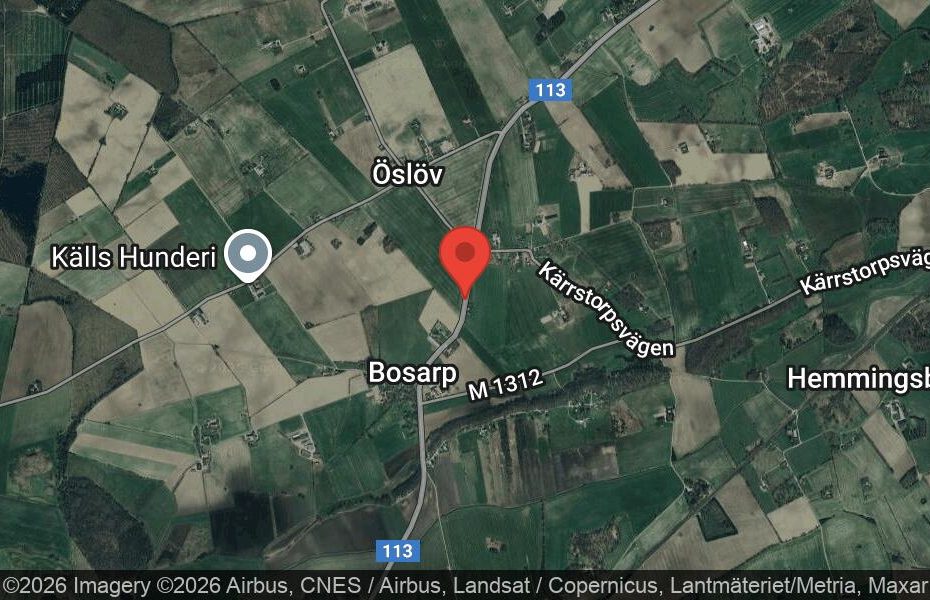 Händelseplats, Google Maps